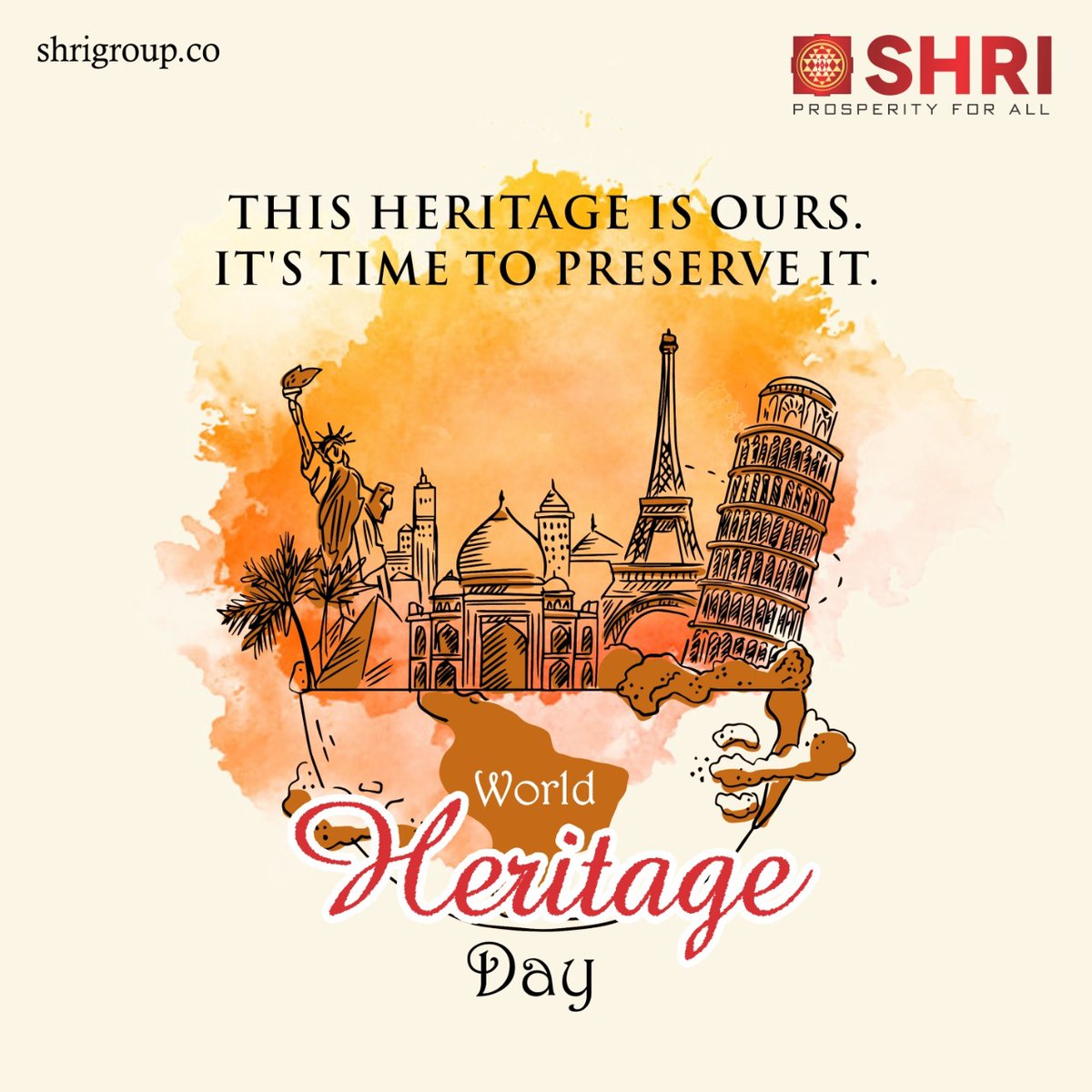 On this #WorldHeritageDay, let us all pledge to safeguard our rich heritage which are the living symbols of our glorious past.

#IndianHeritage #WorldHeritageDay2020 #StayHomeIndia #IndiaFightsCorona #SocialDistancing #ShriGroup #RealEstate #GreaterNoidaWest #Heritage