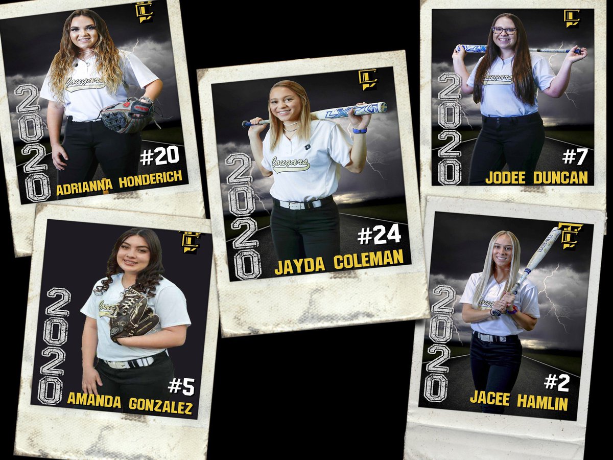 TCougarSoftball's tweet photo. TCHS 2020 Lady Cougars! We’re sad for our Seniors and the end of the season for all the players. Hugs to all! https://t.co/jcs0SvTA8r