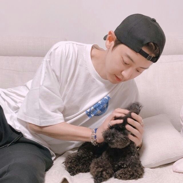 When these boy play with puppy