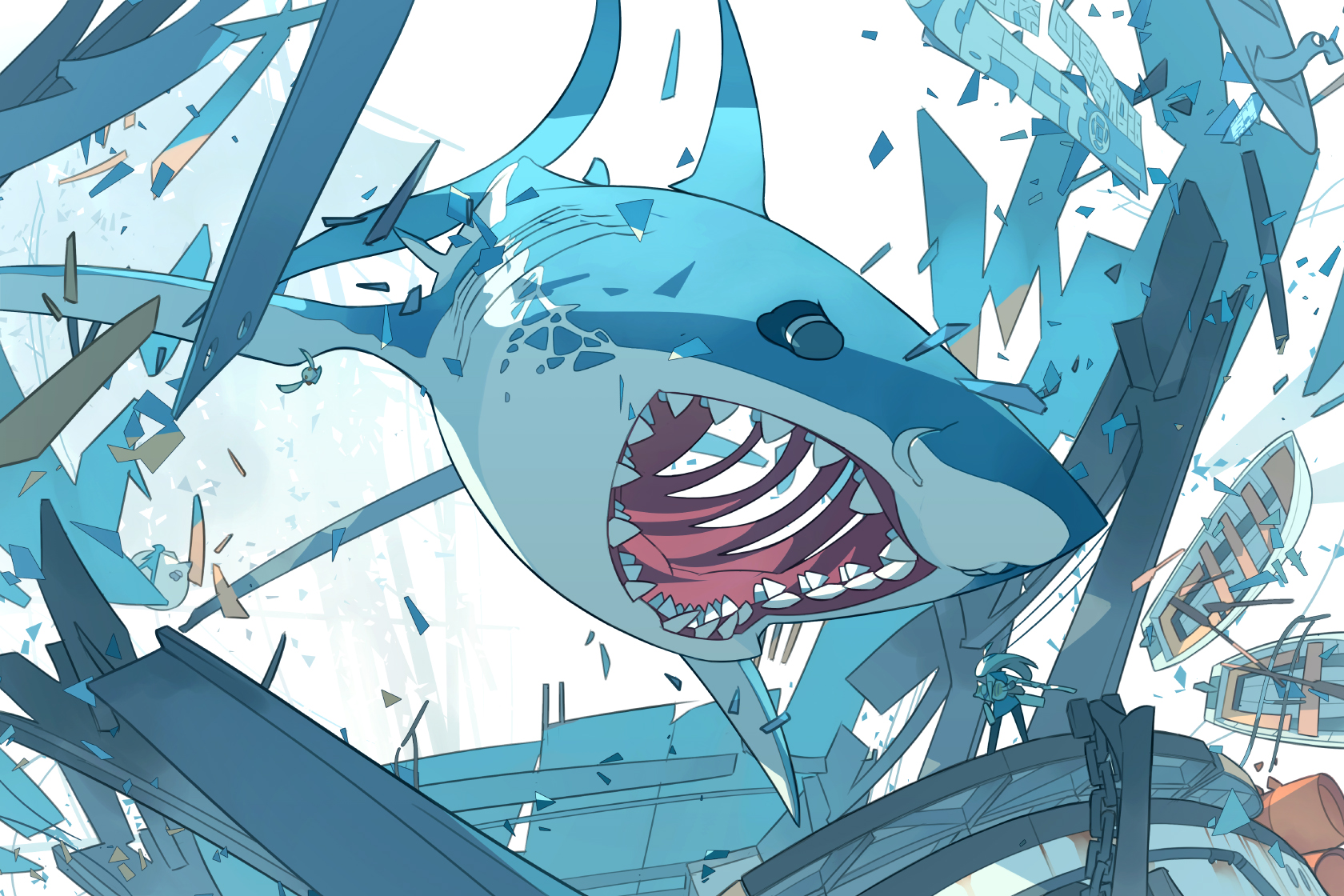 秋津たいら 襲撃 つよい魚 17 少し加筆修正