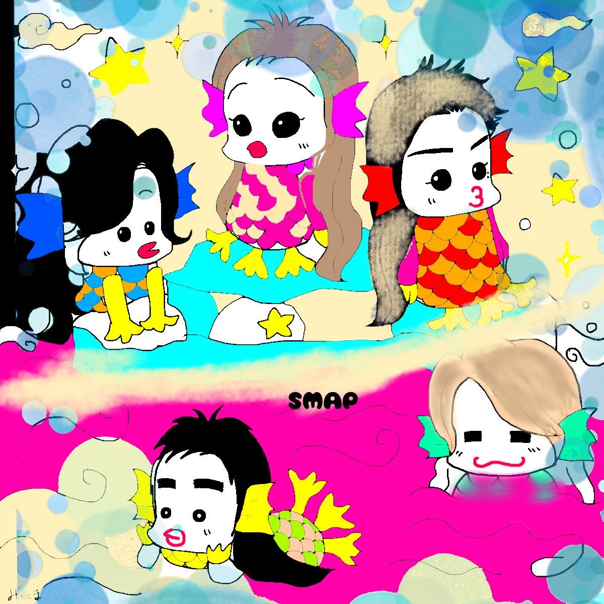 Smapイラスト