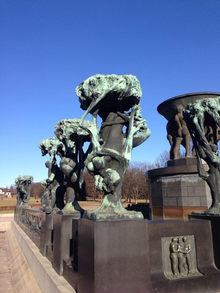 ConallCharleton's tweet photo. Frogner Park in Oslo,Norway,is one of the strangest places in the world.Hundreds and hundreds of weird sculptures are scattered all over the park #Norway #Oslo #frognerpark #europe #travelphotography #traveltheworld #TravelTomorrow #everycountry https://t.co/lVCbQqYHRo