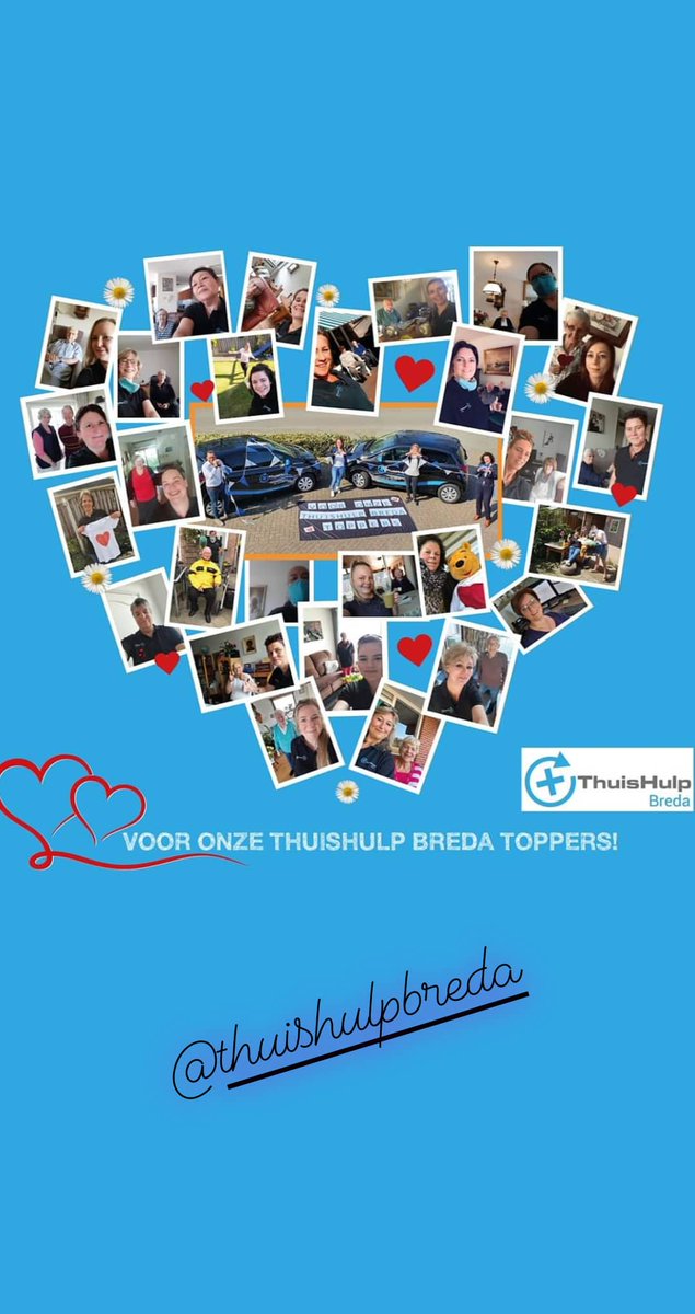 BredaThuishulp's tweet photo. VOOR ONZE THUISHULP BREDA TOPPERS!!
Onze medewerkers maken ThuisHulp Breda bijzonder. Wij waarderen hun inzet, toewijding en betrokkenheid. Zeker nu, in deze lastige periode.  En daar zijn wij bij ThuisHulp Breda trots op!

#Samenvoordezorg https://t.co/IXPXfsbMHa