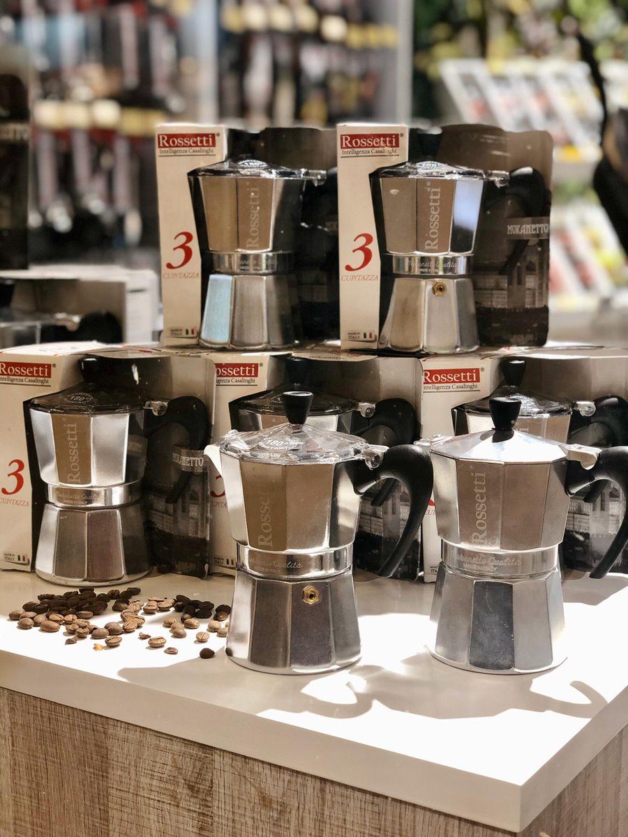 Get your coffee pot today at the Rossetti Store in Village Market, stocking your favourite household and kitchenware goods! 
Or head over to their  Instagram account @Rossetti_Kitchenware_KE   And enjoy a unique shopping experience with their online customer service! 
#StayHome