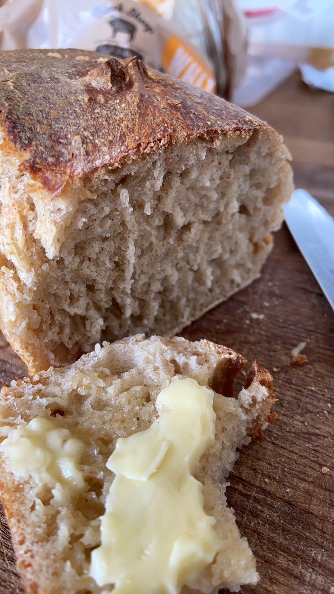 Sourdough bread from my own yeast starter for the first time ever! #saturdaykitchen #lockdownbaking