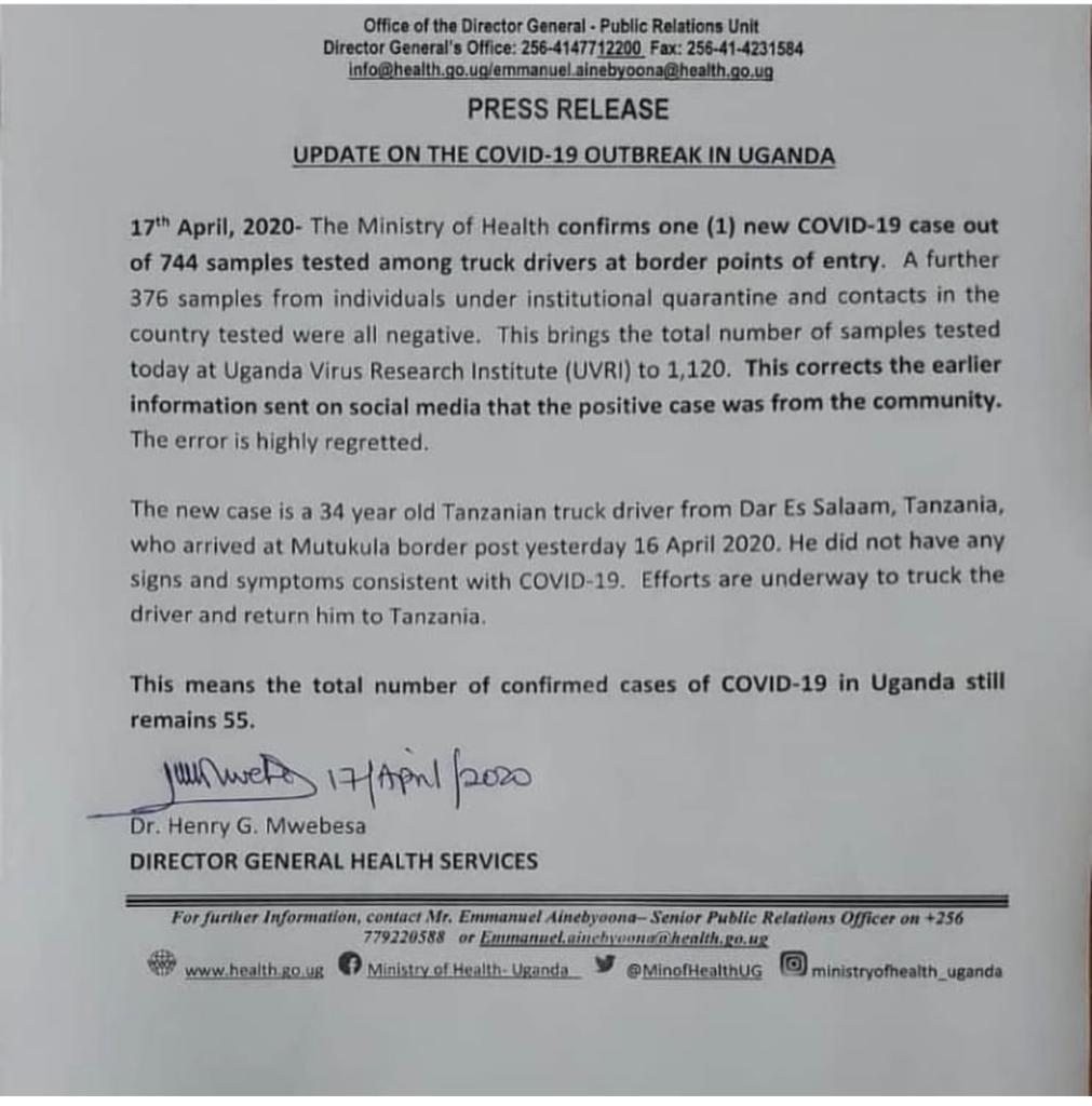 AdvKapola's tweet photo. Lets Share Experince From Our Senior Presdent in East Afrika Hon @KagutaMuseveni , It Seems Covid 19 is Under Control in Uganda.@MagufuliJP @umwalimu @Uhurukenyata @freemanmbowetz @RailaOdinga https://t.co/HGf5U5bScR
