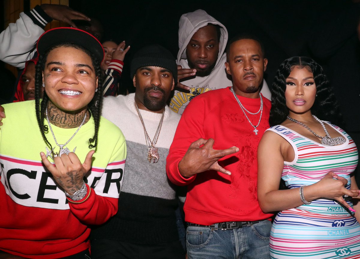“I go where I want I'm good, my niggas'll get them goods”Nicki states the fact that she’s good in any hood. She keeps a team of goons with her who are ready and willing to handle business. She also explains how they are ready to find a mark and take their valuables with ease.