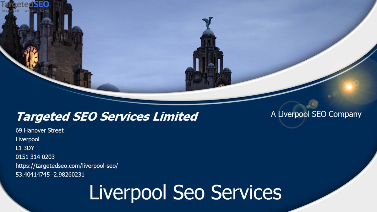 affordable seo price liverpool - #LiverpoolSEO - google.com/maps?cid=15474… -
Targeted SEO Services Limited, 69 Hanover St, Liverpool L1 3DY, 0151 314 0203 -