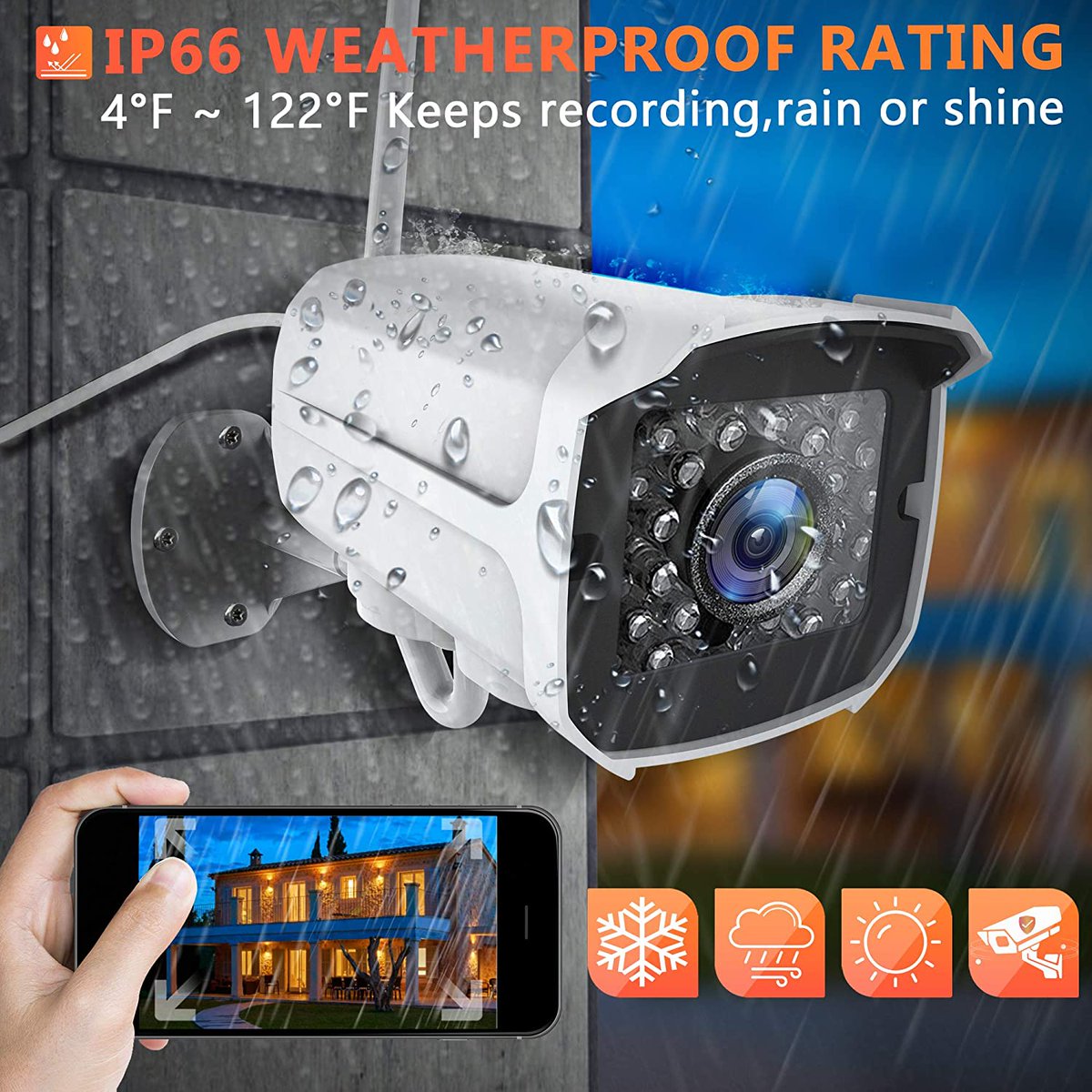 fashiocial's tweet photo. US $38.99 - Outdoor Security Camera, 1080P WiFi Camera Wireless :-) FOR MORE DETAILS AND PURCHASE :-) https://t.co/Vq82ffMGbq
#OutdoorSecurity #SecurityCamera #WiFiCamera #WirelessCamera #SurveillanceCameras #IPCamera #withCamera #WaterproofCamera #NightVisionCamera https://t.co/94MpNbh5Bq