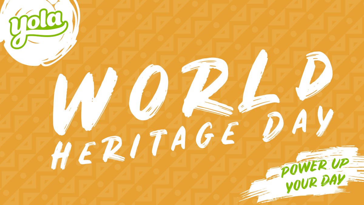 yoladrink's tweet photo. Let’s have a fun activity on this World Heritage Day: Quote or reply to this tweet with two photos that represent and make you proud of your heritage! #WorldHeritageDay https://t.co/DtejDgL2Oc