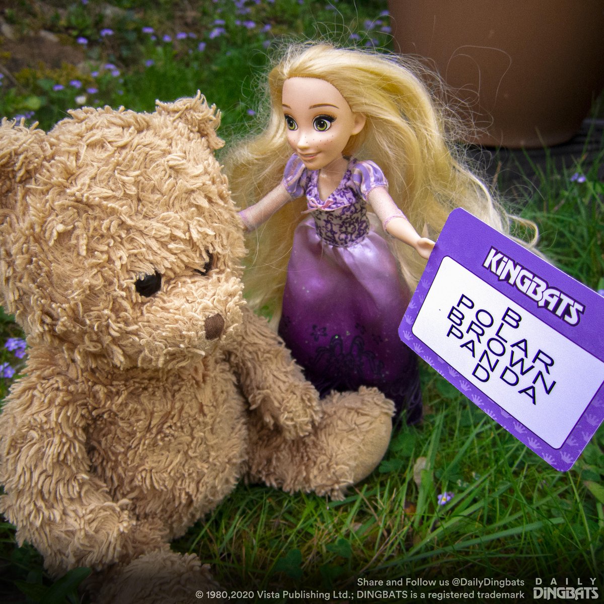 Day 3 of our new "Daily DINGBATS": celebrating our 40th Anniversary! This is one of our KINGBATS: requiring a bit more knowledge and maybe some lateral thinking… although this one's not too hard. Check tomorrow's puzzle for the answer
⁠
Yesterday's answer was... "GRAFFITI".