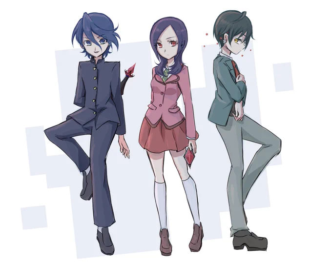 『 少 年 少 女 』
この3人のバランス良くないですか 