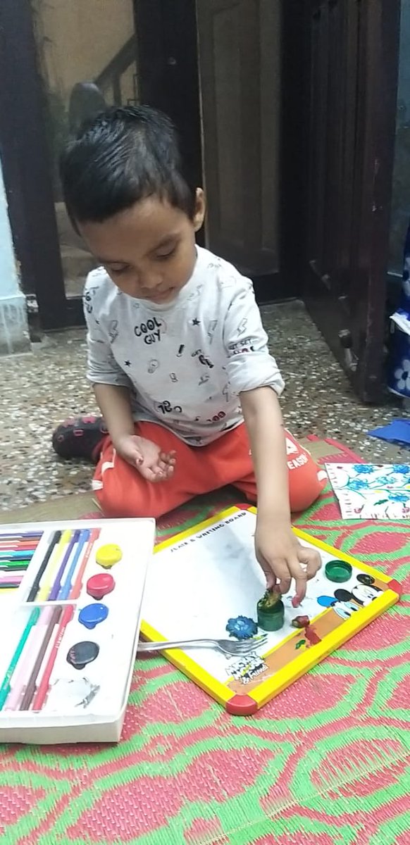 FitSuyash's tweet photo. @DDNewslive Samanvay Srivastav
Age: 3
School: Kidzee lko
#21dayslockdownchallenge
@DDNewslive https://t.co/5o5nDX4U8P