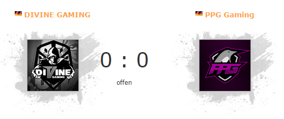 beDIVINEgg's tweet photo. [@99DAMAGEde - Rele Div 2-3]

Für unser Mainteam geht es natürlich auch um 14 Uhr an den Start!

⚔️DIVINE GAMING🆚 @PPG_Gaming 
🎦 @LetsCast auf https://t.co/Ev9M4Jtk91
🔗Matchlink (https://t.co/te17r25MCy)

#beDIVINE #99LIGA #letsgoPPG https://t.co/OZs7aYoWDI