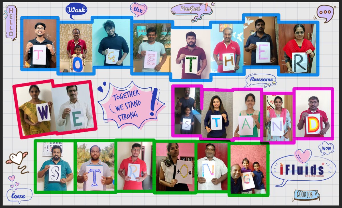 IFluids1's tweet photo. Together We Stand Strong

#WFH #Covid19 #iFluids https://t.co/7Px545ZVNF