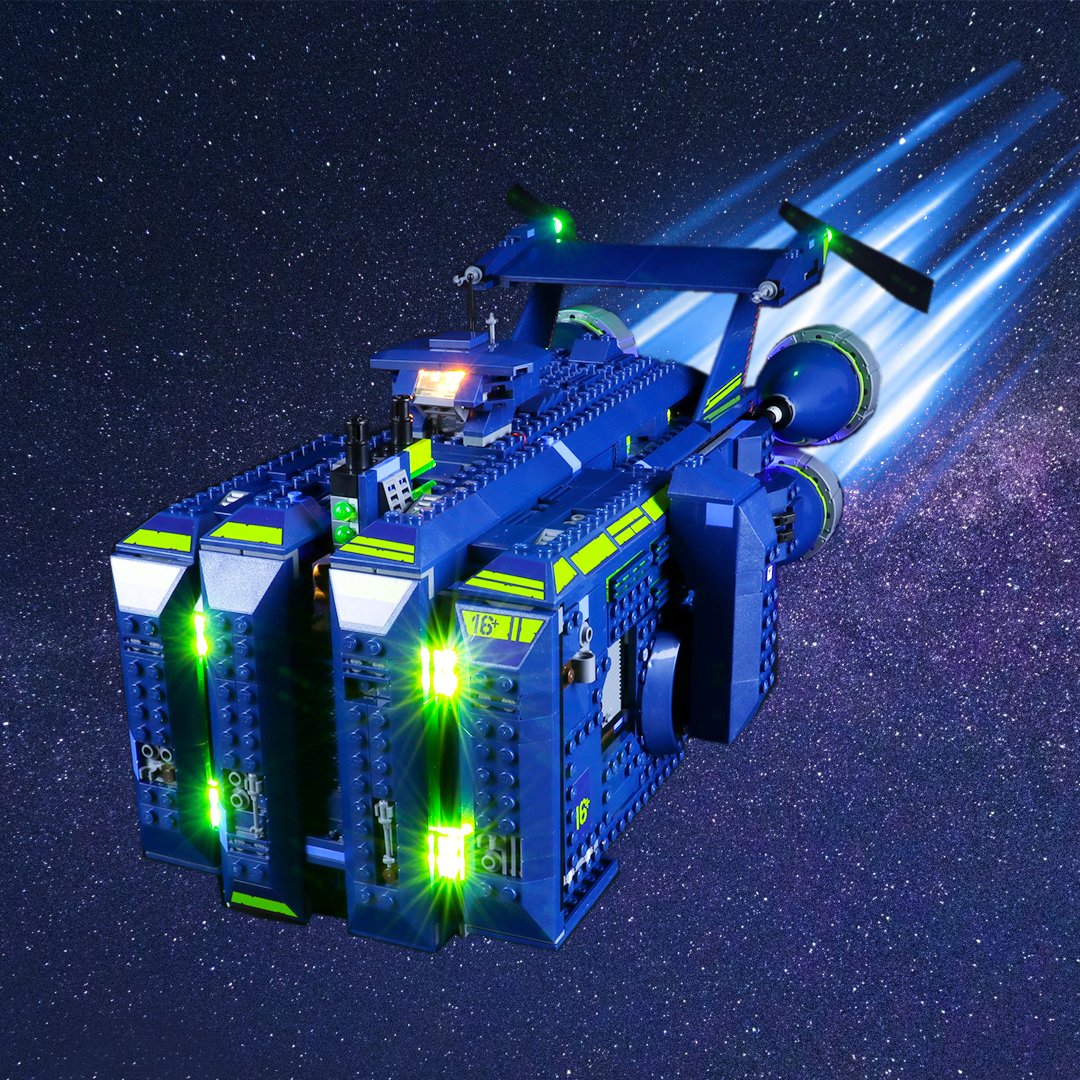 LightailingToy's tweet photo. Enjoy the lighting galaxy of space adventures when they build 70839 The Rexcelsior spaceship toy and role-play with popular THE LEGO MOVIE 2 characters.🤩🥳💥
Click here👉👉 https://t.co/rxHbptdCRW
.
.
#legocreator #createrexpert #LEGO70825 #BuildWhateverBox #CreativeToolBox https://t.co/bO6ZHcLDoL