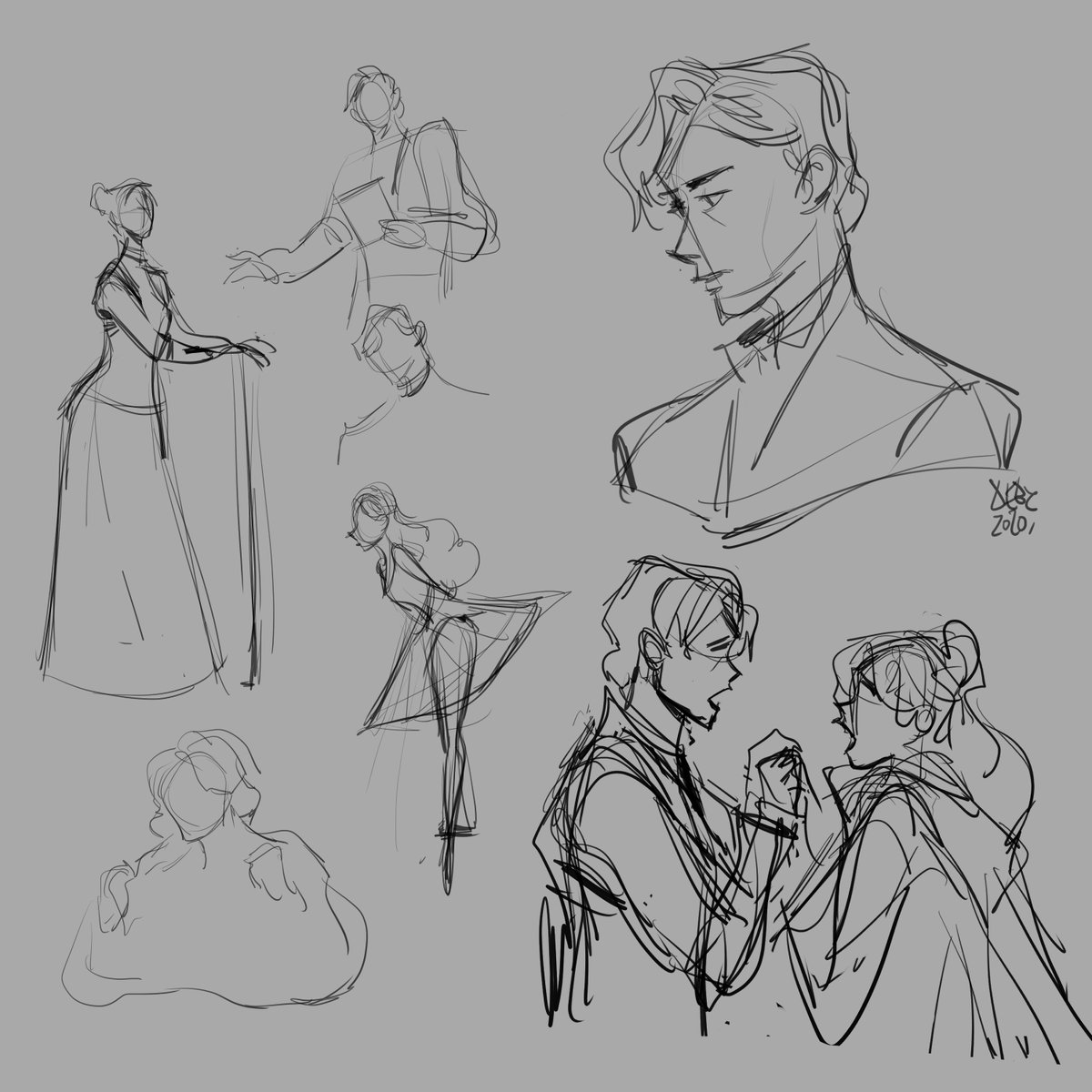 Some Phantom of the Opera gesture practice!! 

In case anyone doesn't know, the full 25th anniversary of Phantom of the Opera is online for the next (as of this post) 35 hours in support of The Actors Fund:  Covid-19 Emergency Relief. ✨

https://t.co/4npCKfC5U3 