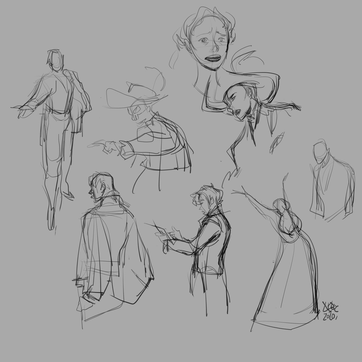 Some Phantom of the Opera gesture practice!! 

In case anyone doesn't know, the full 25th anniversary of Phantom of the Opera is online for the next (as of this post) 35 hours in support of The Actors Fund:  Covid-19 Emergency Relief. ✨

https://t.co/4npCKfC5U3 