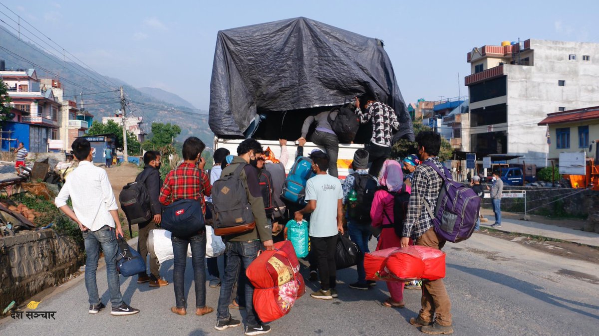 W.H.O ,  the protocol and the Govt. says to maintain social distance .

But who defines this situation?
  
Wrong calculation has always answer but negetive. 
Effect of late decision without necessary  preparation .