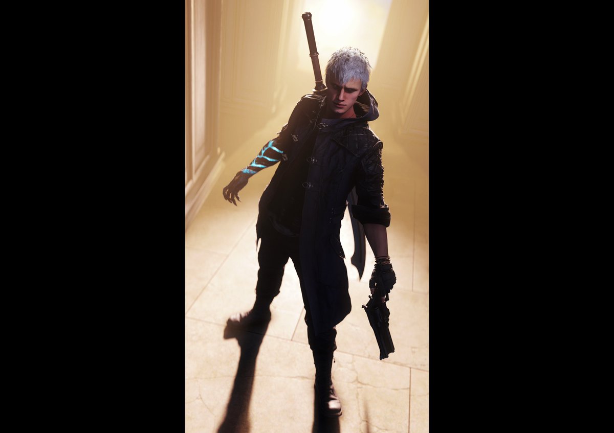 nindzyanub's tweet photo. #dmc5 #nero #devilbringer nero before he lost his lobster arm but after dmc4 haircut gone ๐ฆ https://t.co/gaVXX7C0cq