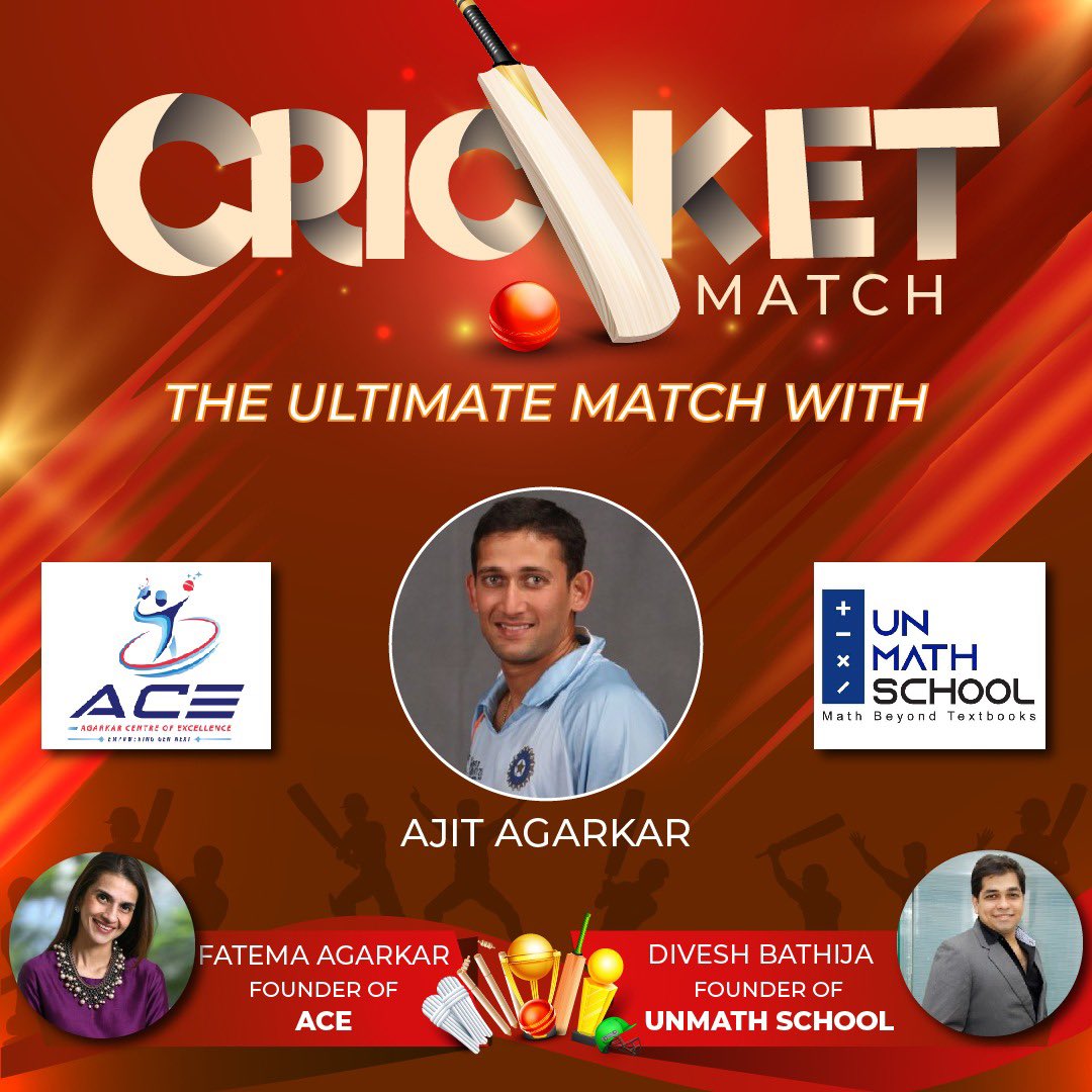 acesportsedu's tweet photo. Calling all 5th graders and above to register for Cricket Math that is a blend of cricket ‘testing’ math knowledge and putting it all in ‘play’.
Registration here https://t.co/QrbYp9oA5c…
#online #cricketmath #unmathschool #parenting #acesports #acesportsedu https://t.co/ZGE3FLT3O9