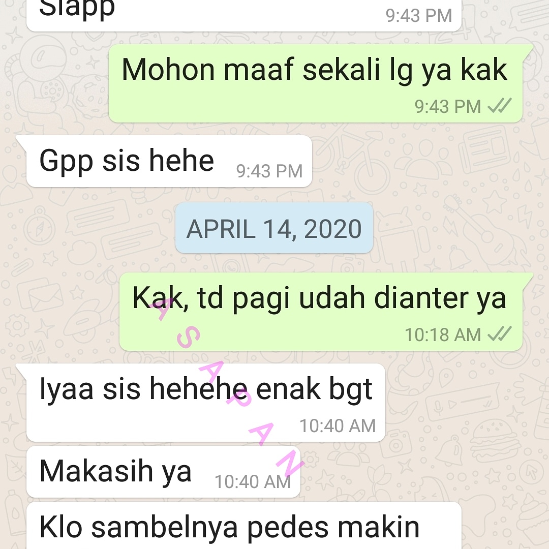 Asapan10's tweet photo. Sebagian review untuk batch terakhir PO ayam asap dari konsumen yang puas. Semoga bisa improve lagi ke depannya

Twitter please do your magic https://t.co/ZwYRUbgwLU