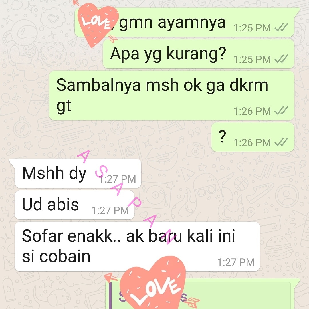 Asapan10's tweet photo. Sebagian review untuk batch terakhir PO ayam asap dari konsumen yang puas. Semoga bisa improve lagi ke depannya 

Twitter please do your magic https://t.co/y6sNYc7eHc