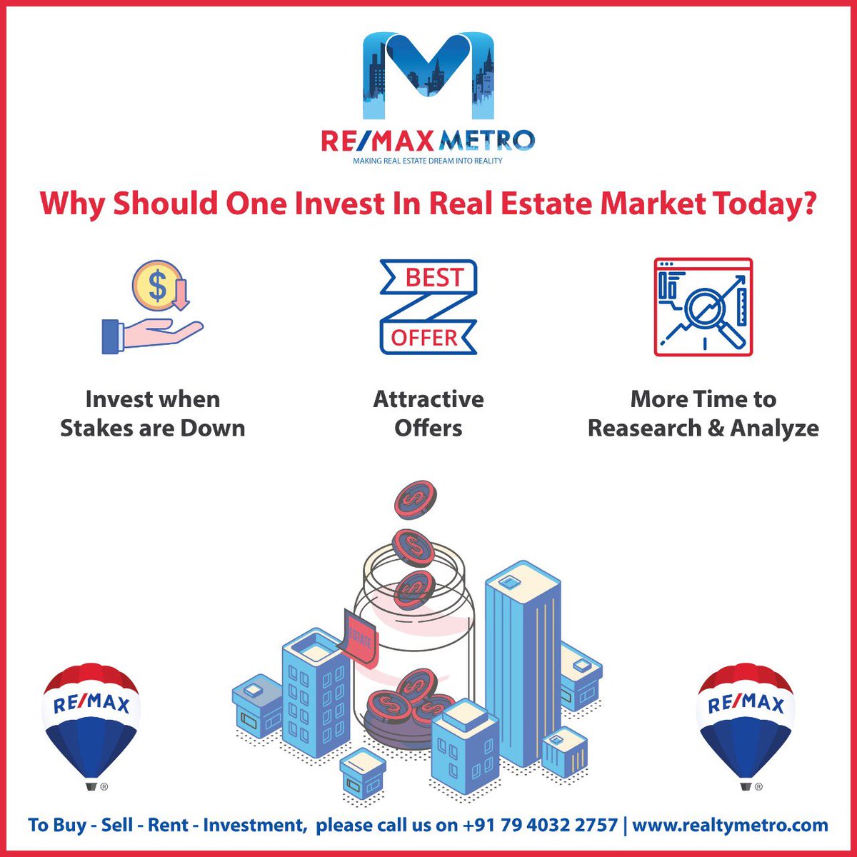 ankitpatel1981's tweet photo. “Don’t wait to buy real estate. Buy real estate and wait.”

Stay Home - Stay Safe 
#realestate #remaxmetroahd #home #asset #safe #covid19 #ahmedabad
#remax #remaxmetroahd #remaxindia #realtor #realestatecomsultant #covid19 #stayhome #staysafe #stayhealthy #socialdistancing https://t.co/7qcn9TWr15