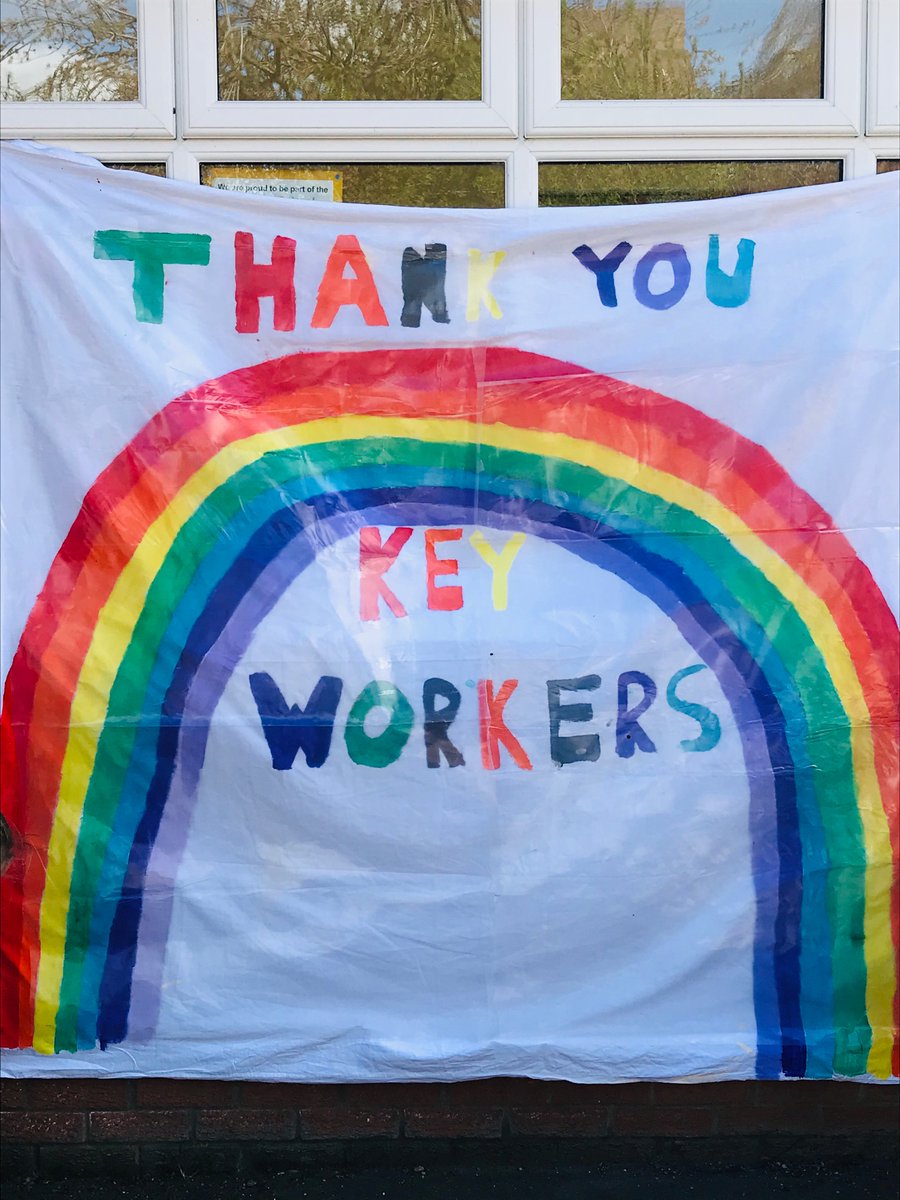 adeleward1975's tweet photo. Our children made these for our school... thanking all the key workers. Proud and honoured to work in this community. 

West Road Primary Academy 
@MayorRos @DoncasterDamian @mark4thorne @TeenteenCo @SusanJDurant https://t.co/oBjN7bE5uZ