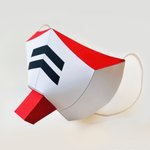 連邦の白いマスクがペーパークラフトで無料配布されているぞ!