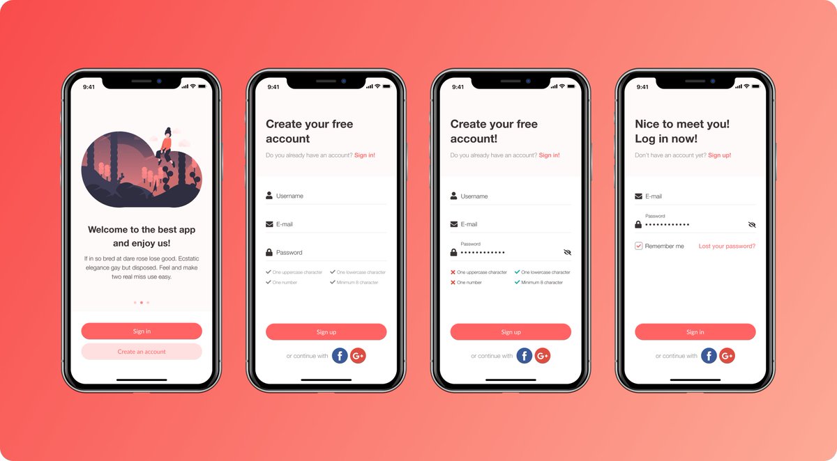 ilyadmitrych's tweet photo. #dribbble #dribbbleinvite #mobileapp #signin #ui #invite https://t.co/Ya2XQ3GYrP