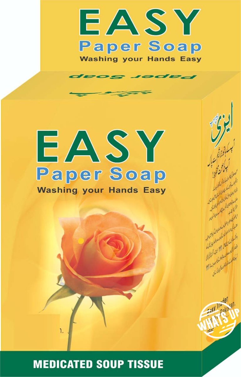 traders_easy's tweet image. Easy paper soap