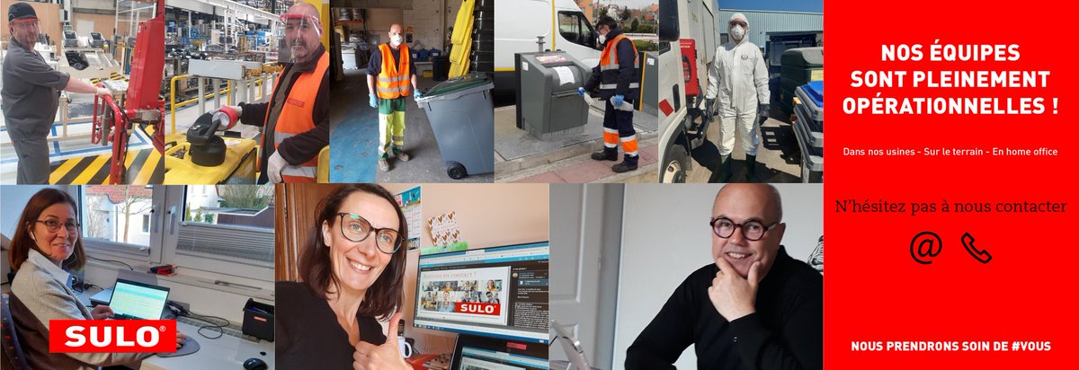 Face au #Covid_19, les équipes de #SULO restent mobilisées dans tous les pays ! #Bravo à toutes nos équipes sur le terrain en France et à travers le monde !