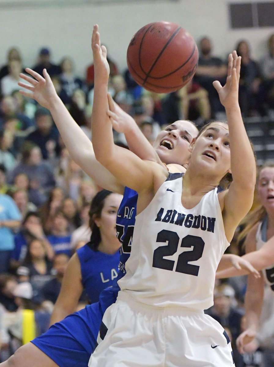 BHCSports's tweet photo. The 2019-20 @HeraldCourier Girls Basketball Player of the Year is Abingdon's Peyton Carter:

https://t.co/k7Vr25ugJb https://t.co/4LqRomn7Gc