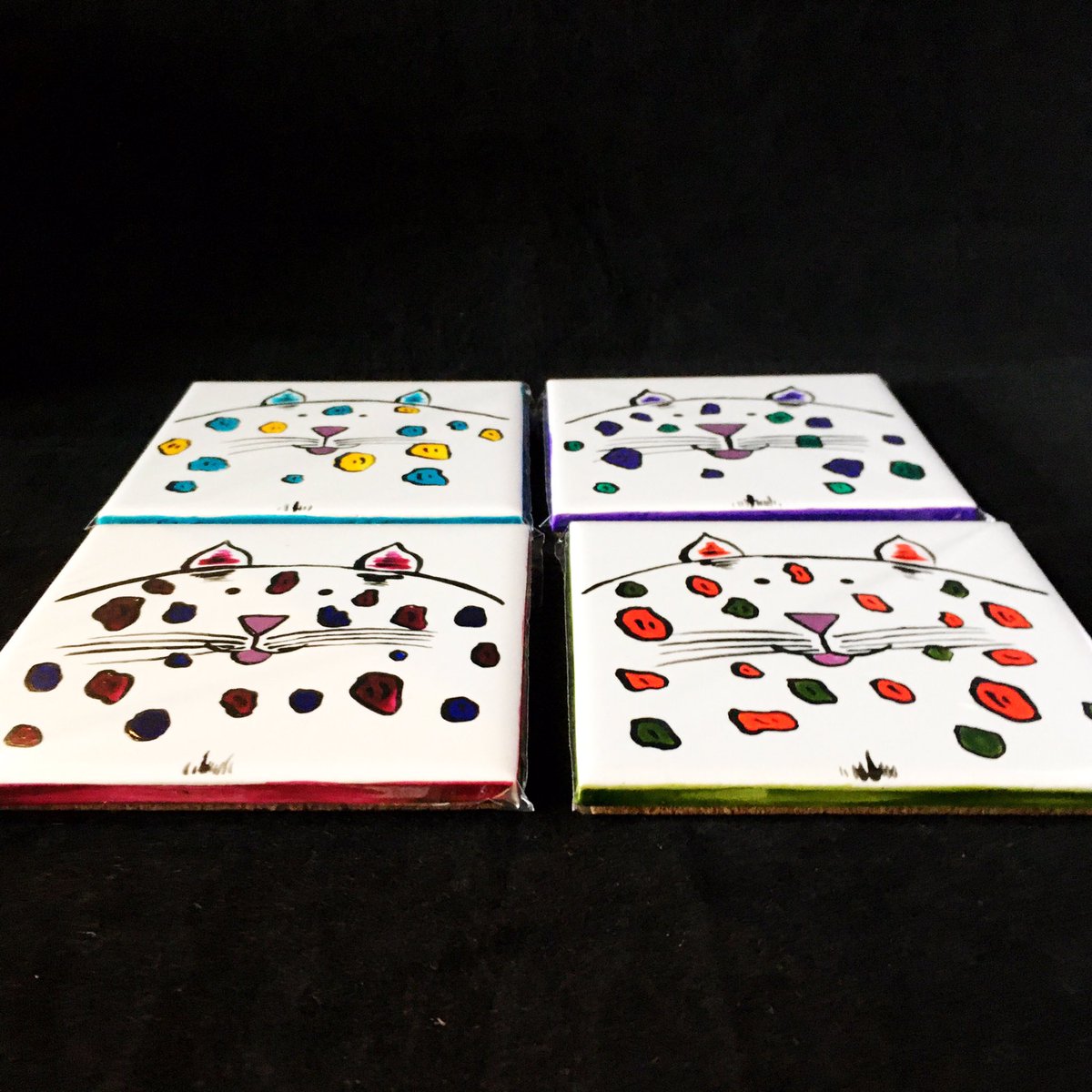 I’ve created a set of 4 quirky cat coasters. I hope you like them? They are available on Etsy priced at £13.99 with free U.K. shipping. Link 👉🏻 etsy.me/3ahVkxy #CatsOfTwitter #Caturday #UKGiftAM #ukgifthour