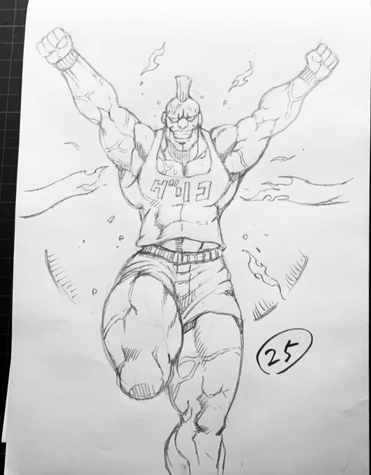 @YOTUGINOKO @tamori_is_taru @iwamoto_yoshi @kouichi_tokita @katsudoren @kurosemunemitu @keumio @mignonneinc @kuki_yuduru @yamanasawako @mokizo @radio_be @udoshinohara @RinkoWaters @utata3 @takoppm99 @tai43330 @tono9215 @tabasa_uran @micchi0109 @tamring @inagaki_misao @takanocchi9 @cogaeru ひこちゃん先生@YOTUGINOKO から絵しりとり頂きました
たぶんこんな感じ
次はマキシマムザホルモンを弾く姿に惚れた
平沢バレンティーノ先生@kentakun666666 に繋ぎます!急な対応ありがとうございます!
通し番号を付けてリプライで繋げてください🙏
#漫画家が資料を見ないで描くお絵描きしりとり 