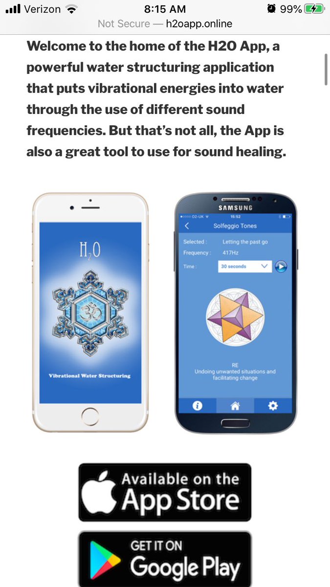 16. A scientist discovered that if you play a frequency right on a glass of water, it will charge that water w/that energy. Energy of healing, happiness, etc. It even makes the water sweeter! He even created an app so you can do it from your phone at home.