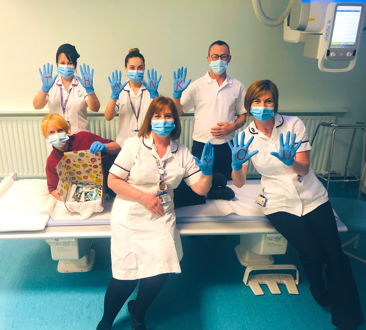 Thank you very much to <a href="/woolston_rovers/">Woolston Rovers RLFC</a> who raised money &amp; bought us <a href="/TheBodyShopUK/">The Body Shop UK</a> hand creams 👐🏻🧴 #Handcream #Covid_19