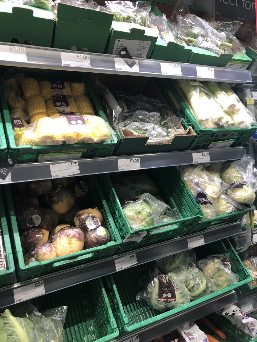 RootedOcean's tweet image. The usually unwrapped produce,now back in plastic!  Kinda feels like all the hard work pushing for change has been pulled undone like a shoelace.  Is this necessary??  Personally, I’d say no!  But what do I know.!