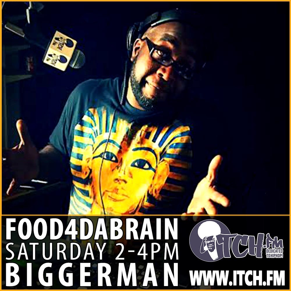 2-4pm #SlammingSaturdays
on itch.fm/live
<a href="/FOOD4DABRAIN/">FOOD4DABRAIN</a>
with <a href="/BIGGERMANZ/">BIGGER MAN</a>
retweet #hiphop