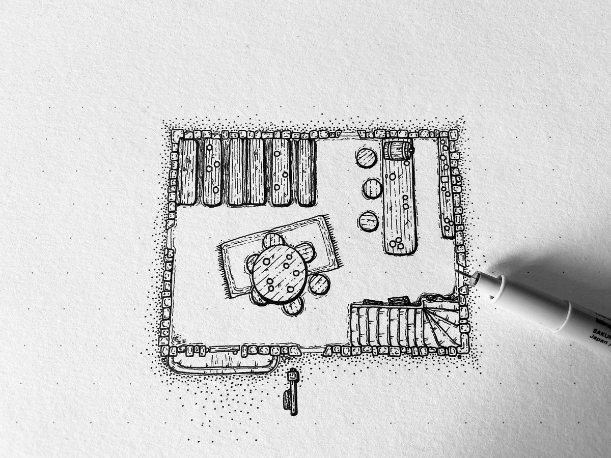 Mythical Ink On Twitter In This Little Tavern Far Outside You Will Only Get Ale No Food Or Other Drinks And During Night Something Strange Happens Here Ttrpg Dnd5e Dnd Map Https T Co B3yrpgfmdi,How To Draw A Girl Face Step By Step For Beginners