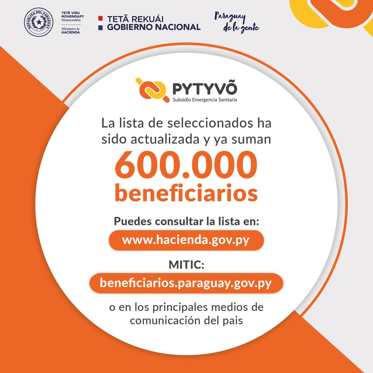 Ministerio de Economía y Finanzas - Paraguay tweet media