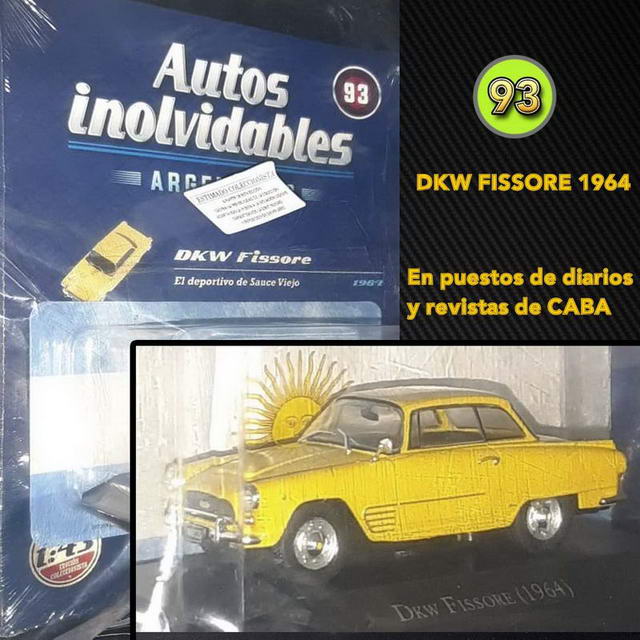 ColeccionArgInf's tweet photo. Ya en puestos de diarios y revistas.
.
#inolvidables #autosinolvidablesargentinos #salvat #dkw #fissore #dkwfissore #coleccionismo #colecciones #Argentina https://t.co/o0qsHXeG5N