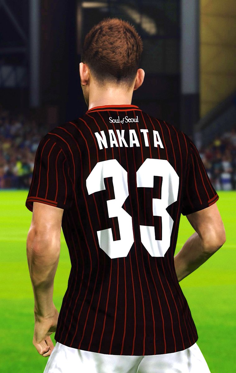 ゆうみ Pesjc ウイイレモンタージュ道場 Twitterissa Fcソウル ゲーム内だとこんな感じです 背番号とかほんとは黒字に白フチなのだけどウイイレでは再現できないので白文字です