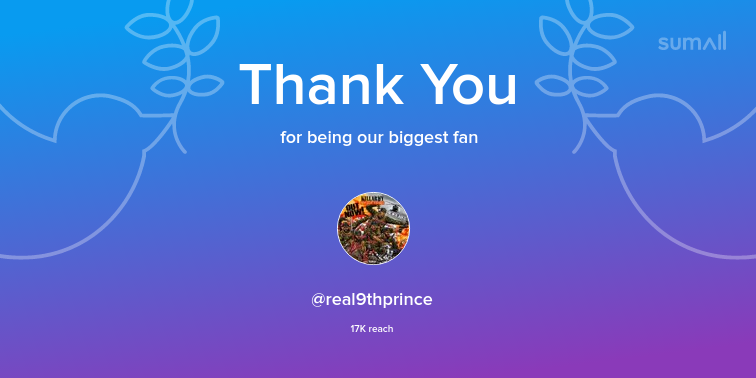 KingPrinco7's tweet photo. Our biggest fans this week: real9thprince. Thank you! via https://t.co/LdlklVPUuy https://t.co/xj4PVUf1uH