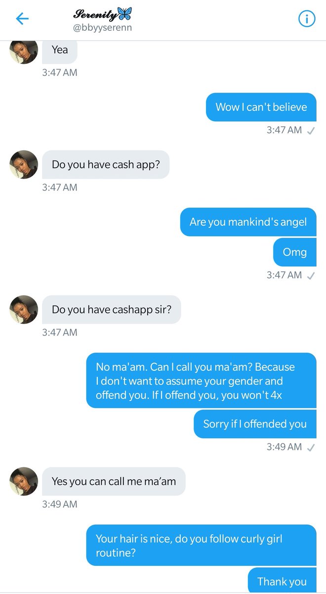 Someone tried to scam me yesterday. And it was sadboi hours and I was really bored and lonely. So I spoke with them a bit. Thought I'd exchange a few polite how-do-you-dosHere's how the scam chat went.Thread. (1/n)