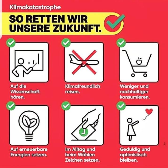 Lehren aus #Covid_19 ziehen? Nicht länger zuwarten‼️#Klimawandel Aktuelle Trockenheit und deutlich zu hohe Temperaturen verheissen nichts Gutes.