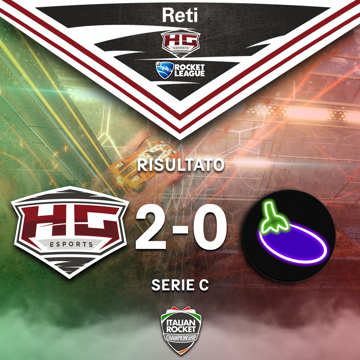 HGEsportsASD's tweet photo. Campioni di Serie C @IRC_RL🥇🏆! Il team Hg Rising ottiene così la promozione in Serie B🤩!

Siamo orgogliosi dei nostri ragazzi, dell'ottimo percorso seguito durante l'intera stagione👏!

Forza Hg, fantastici @xMike00 @_DreamsRL @ItzAleRL!

#canyoustopthehurricane 🌪️ #retispa https://t.co/lmNNkyWT9G