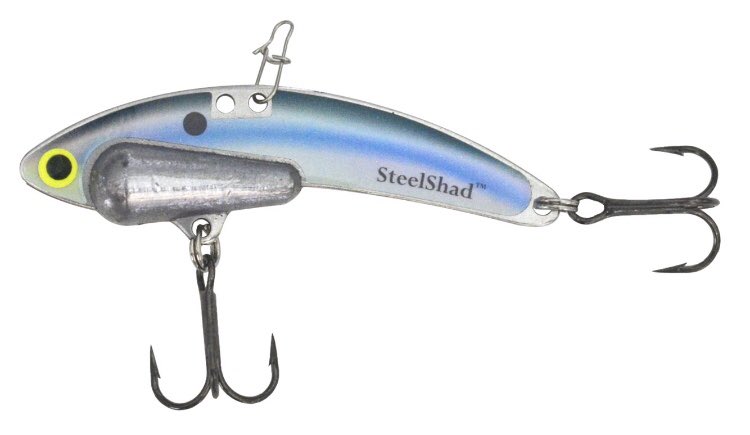 SteelShadLures's tweet image. 1/2 oz. KentuckyShad &amp;amp; Silver/Chrome back in stock. Limited supply. #HeavySeries #BladeBait #VMChooks