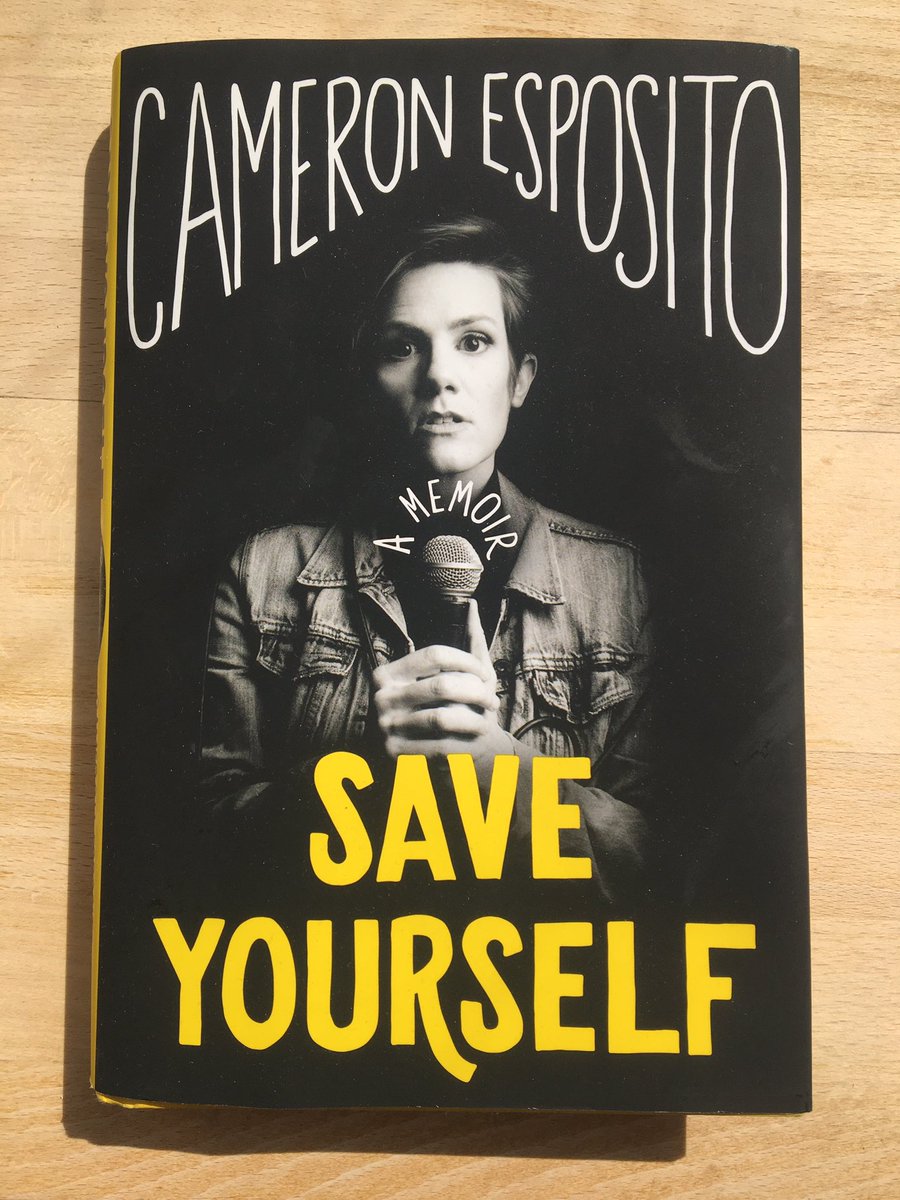 17. SAVE YOURSELF - CAMERON ESPOSITO. I really loved this. It’s funny and honest and painful. Her experience really resonated and it was really great to have such a journey to self acceptance illustrated so honestly and with kind humour 